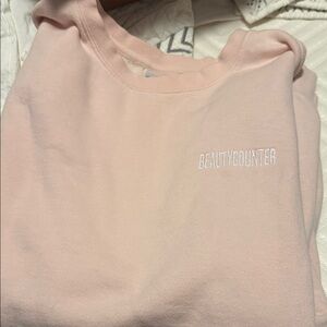 Beautycounter Light Pink Sweatshirt